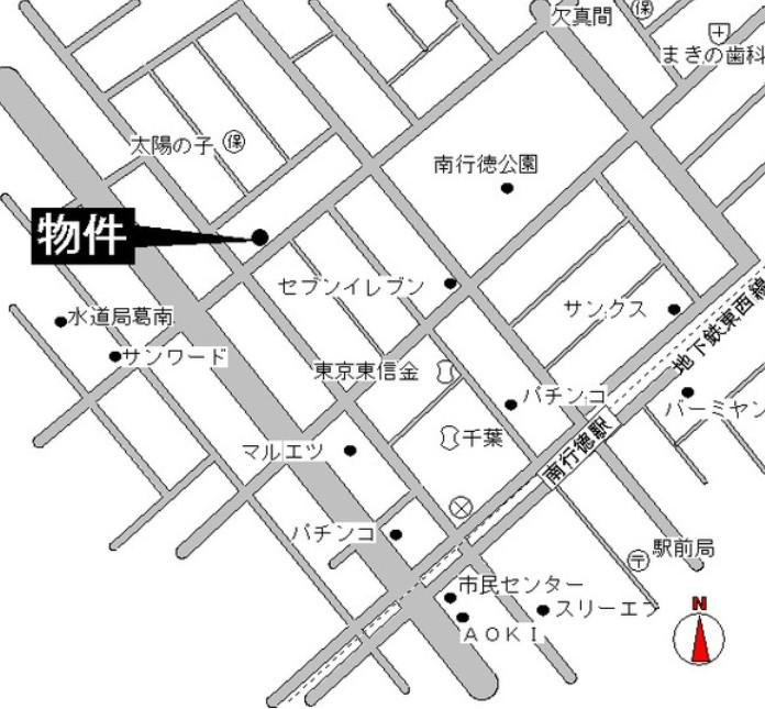 ＧＳハイツ南行徳の地図