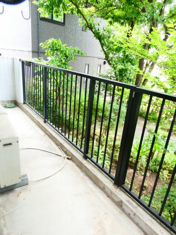 野口ビラのバルコニー