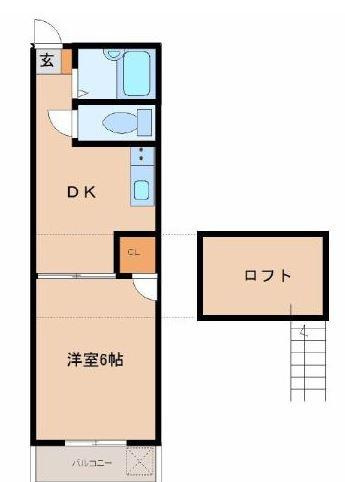 パレス吉村の間取り