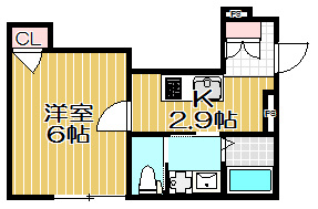 【間取り】 | メゾン　オン　フルー