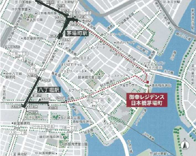 【地図】 | 御幸レジデンス日本橋茅場町