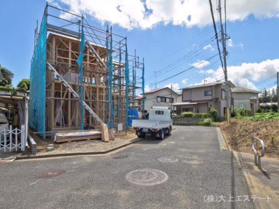 【前面道路含む現地写真】 | 取手市新取手18－5期　1号棟