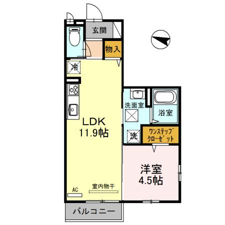 YU参番館の間取り