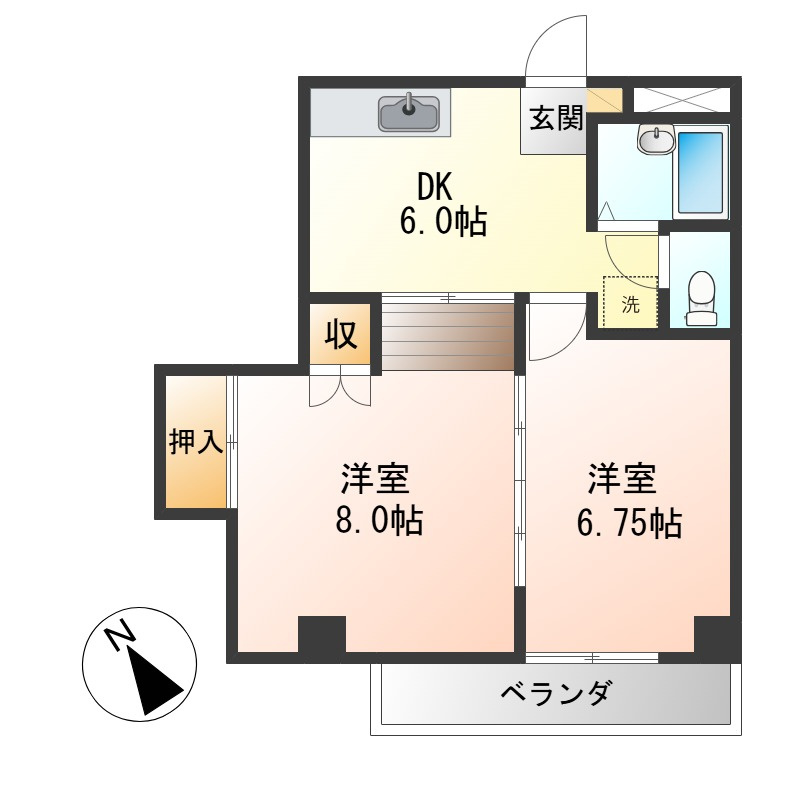 アポイントハイツの間取り