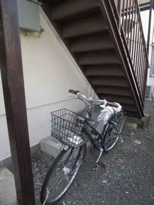 【その他共用部分】 | 第1かずみ荘 | 駐輪スペースです