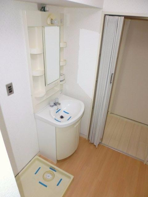 コーポタカハマの洗面所