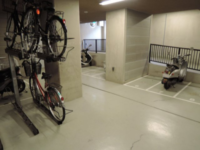 【その他共用部分】 | ナイスブライトピア三ッ池公園 | 駐輪場・バイク置場