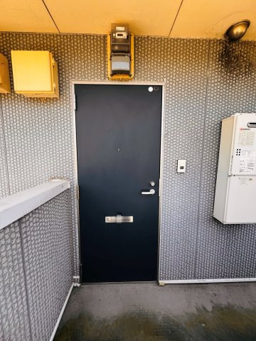 オレンジハイツⅡのエントランス