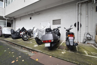 【その他共用部分】 | バイク置き場