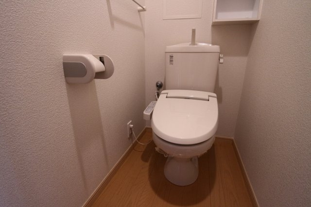 ガーデンコートのトイレ