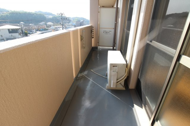 ガーデンコートのバルコニー