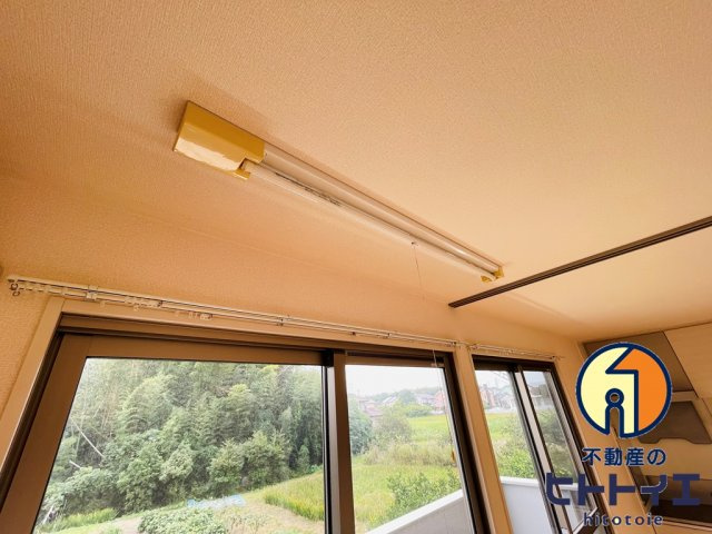 バッキンガムパレスの設備|室内物干ついています