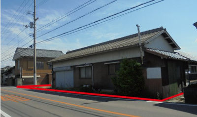 【外観】 | 飯山町上法軍寺売地