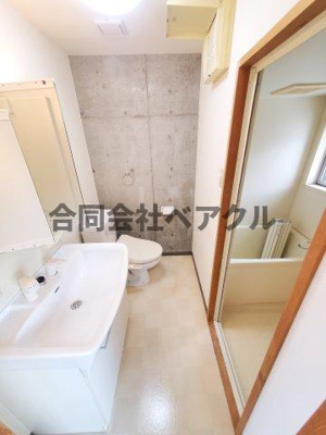 【洗面所】 | 岫雲館 | コンパクトで使いやすい洗面所
