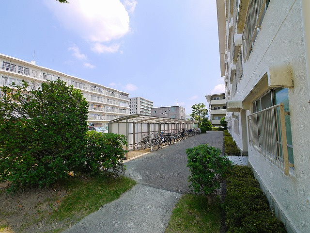 奈良ハイツⅠのその他共用部分|駐輪場もあります