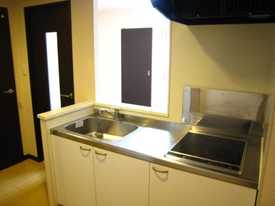 【キッチン】 | ブランドール | IHコンロ2口、カウンターキッチン