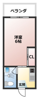 【間取り】 | 知念住宅A棟