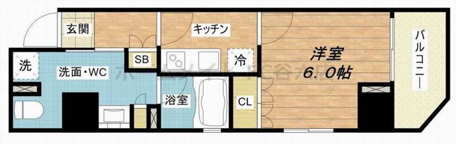 【間取り】 | リーガル南船場Ⅲ