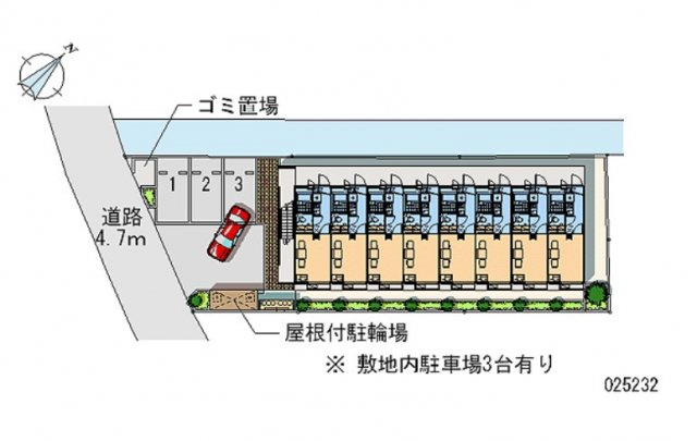 エミネンスの駐車場