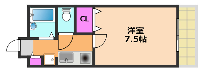 【間取り】 | アーバンハイツ城北
