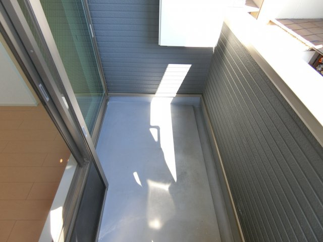 アルファコートのバルコニー