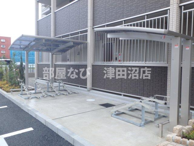 薬円台壱番館　Ｃのその他共用部分|屋根つきの自転車置き場もあります！
