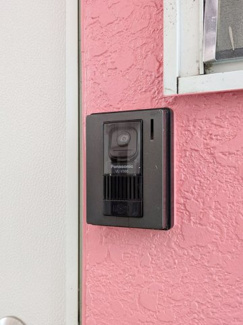 【セキュリティ】 | コーポミルフィー | モニター付きインターホン