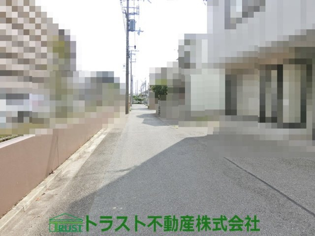 明石市第4藤江　新築戸建の前面道路含む現地写真