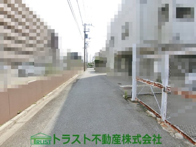 明石市第4藤江　新築戸建の前面道路含む現地写真