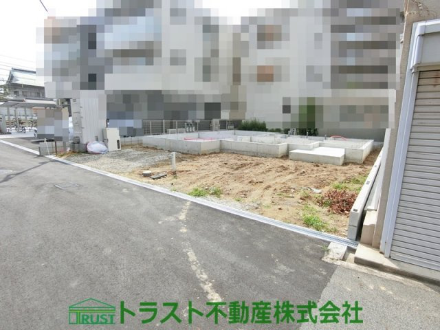 明石市第4藤江　新築戸建の前面道路含む現地写真