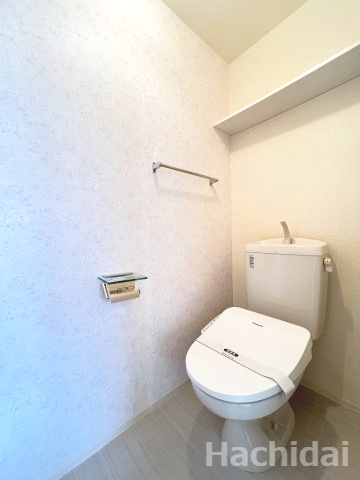 スタースレイプのトイレ|温水洗浄便座付き