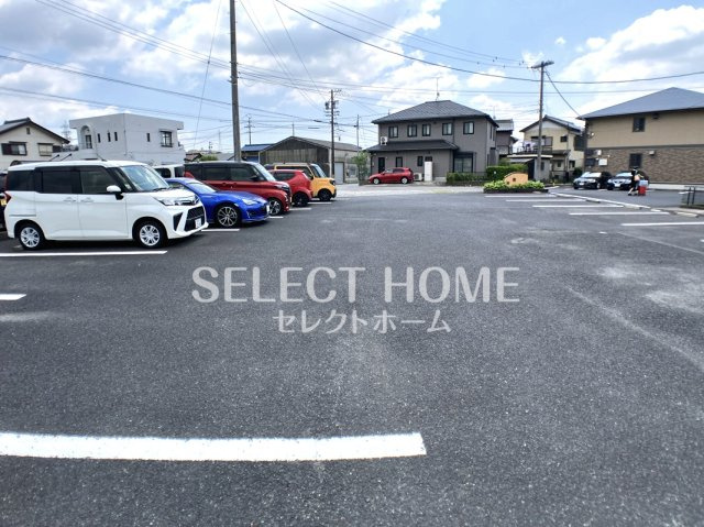 【駐車場】 | ベルドミール岡　Ｂ | 車をお持ちの方に嬉しい駐車場付きの物件です