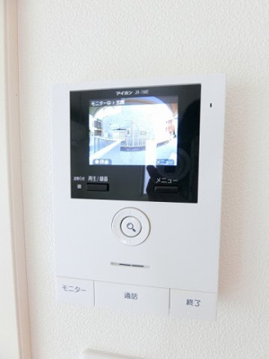 【セキュリティ】 | ティエドゥール | 防犯対策に有効なカメラ付きインターホン！録画機能が付いているので留守中の訪問者まで確認できます♪