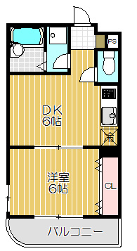 【間取り】 | ブルーシャトー戸越