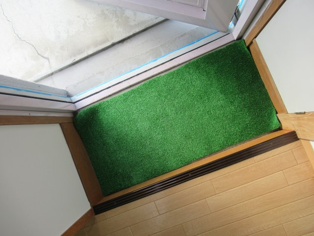 ロイヤルコーポ蜂屋の玄関