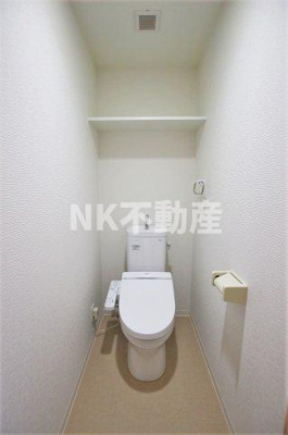 【トイレ】 | ヴィルヌーブS・K・H（荒本賃貸） | トイレも気になるポイント