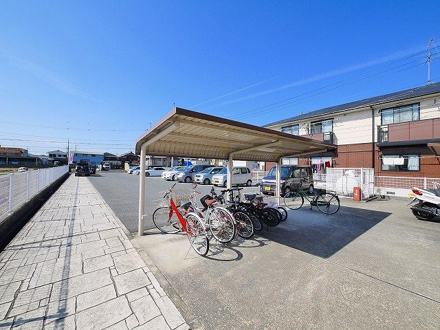 ソレイユ・アンのその他共用部分|自転車置き場