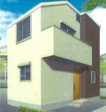 【外観パース】