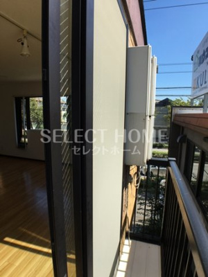 【バルコニー】 | ＨＡＴＡＹＡアパートメント | 暖かな日差しのふりそそぐバルコニー