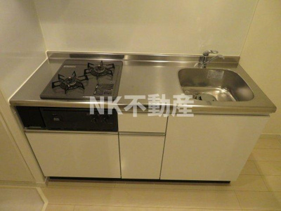 【キッチン】 | ノスタルジック金岡（弥刀賃貸） | きれいなキッチンです