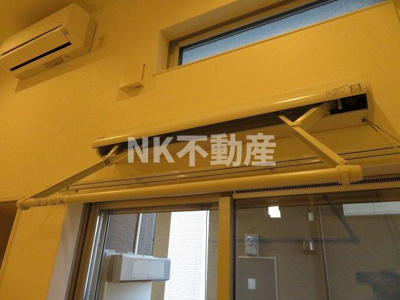 【設備】 | ノスタルジック金岡（弥刀賃貸） | 室内物干しです