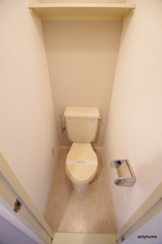 ロイヤルハイツ西淡路パート2　仲介手数料無料のトイレ