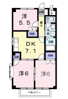 グリーン14の間取り