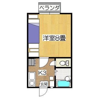 【間取り】 | ハイムヨコロⅡ