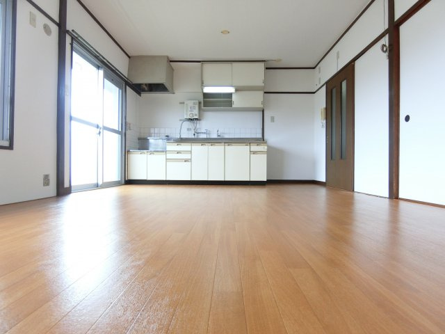 金剛第三住宅214棟の居間・リビング