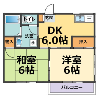 【間取り】 | たうんさとなか | タウンさとなか