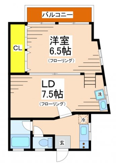 【間取り】 | ハイツ唐澤