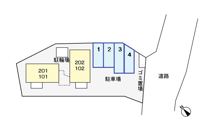 サンライト・ユーの区画図