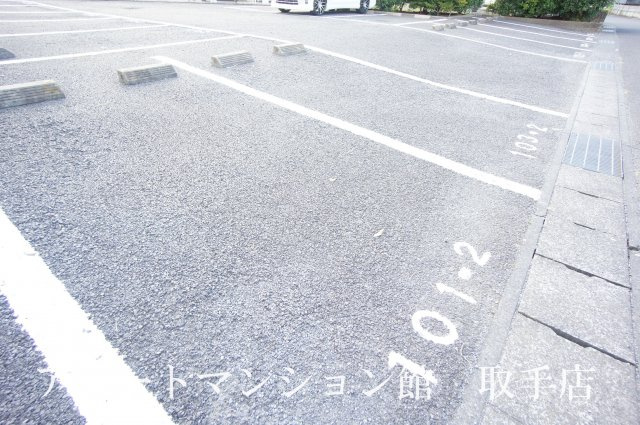 リンデンホーフの駐車場