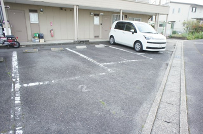 【駐車場】 | 河口ハイツ